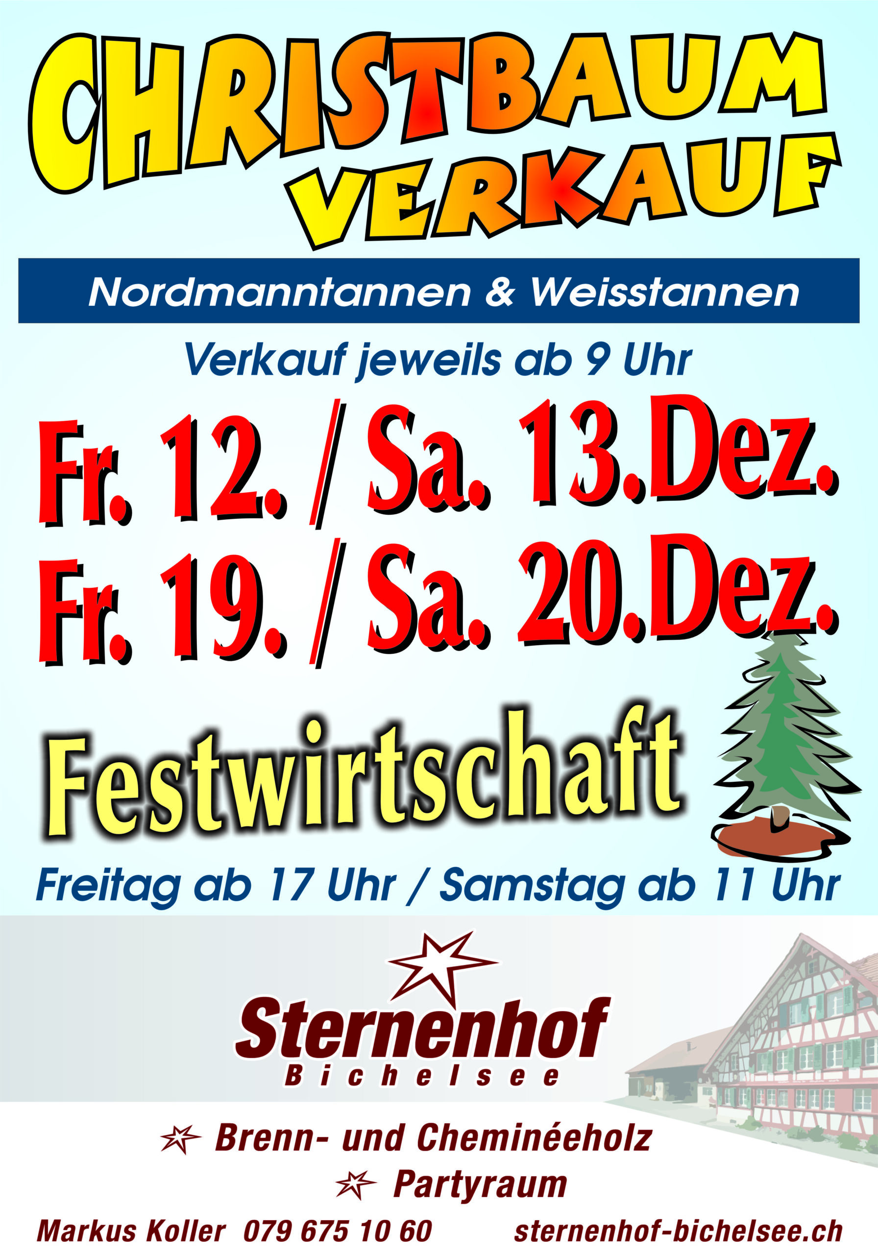 Christbaumverkauf